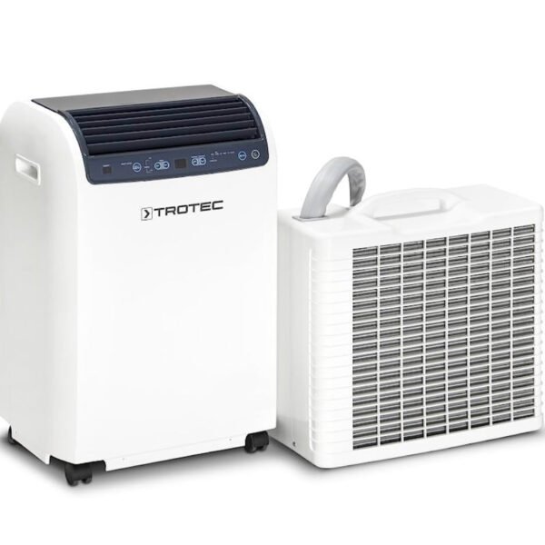 TROTEC Climatiseur split PAC 4600 Climatiseur avec 4,3 kW / 14.500 Btu/h adapté aux pièces jusqu'à 120 m³ Débit d'air max. de 550 m³/h – Image 1