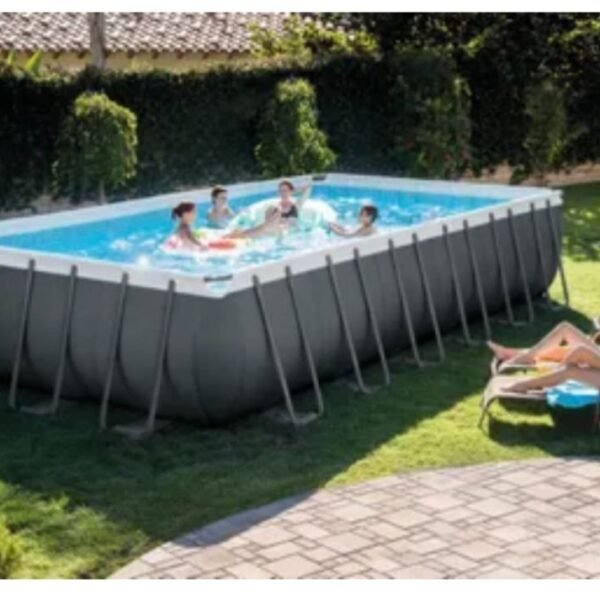 Piscine tubulaire INTEX Ultra XTR rectangulaire L. 7,32 x l. 3,66 x H 1,32m – Image 3