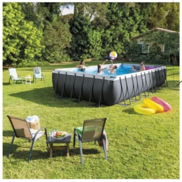 Piscine tubulaire INTEX Ultra XTR rectangulaire L. 7,32 x l. 3,66 x H 1,32m – Image 4