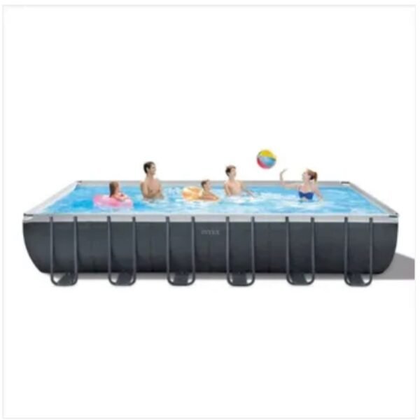 Piscine tubulaire INTEX Ultra XTR rectangulaire L. 7,32 x l. 3,66 x H 1,32m – Image 2