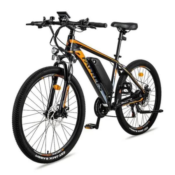 Vélo électrique 26'' FAFREES HAILONG-ONE 350W 25 km/h 10Ah 21 Vitesses Noir-Orange – Image 1